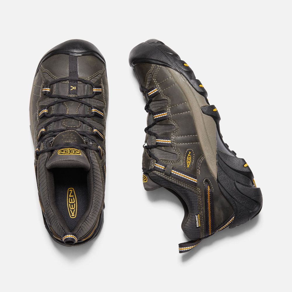 Keen Outdoor Ayakkabı Erkek Siyah Kahverengi - Targhee Ii Waterproof - Türkiye LXGI62809